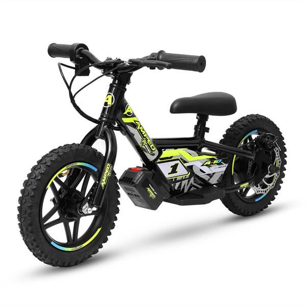 Amped A10 150w 18v 5.2ah Li Black Kids Electric Balance Bike