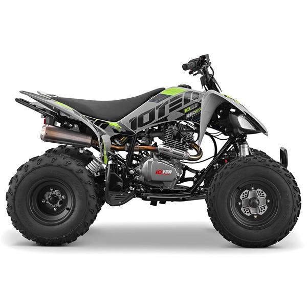 10Ten RXR 250 Grey/Green Adult Petrol Quad Bike