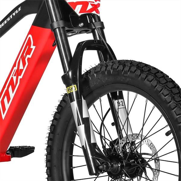 FunBikes MXR Freestyle 20 750w 36v Li 20/20 Red Electric MX Bike