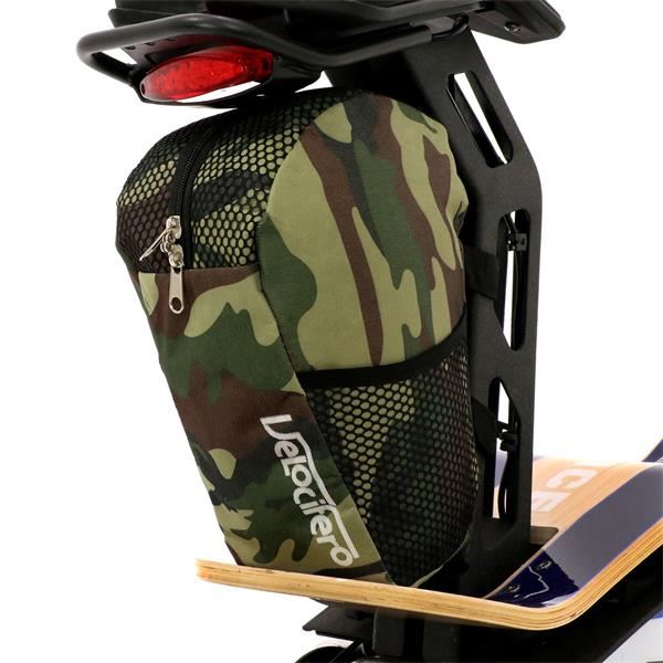 Velocifero Scooter Camo Rear Pannier Bag