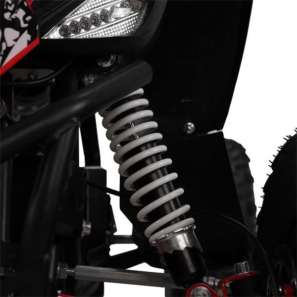 FunBikes X-Max Roughrider 1500w Lithium Electric Red Junior Quad Bike