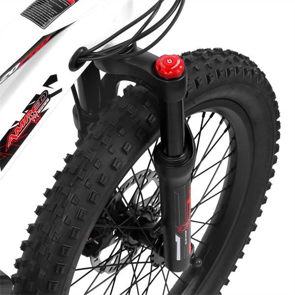 Amped A20 Pro White 800w 36v 10ah Electric Balance Bike