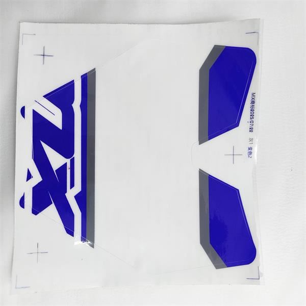 FunBikes MXR Freestyle Blue Sticker Kit