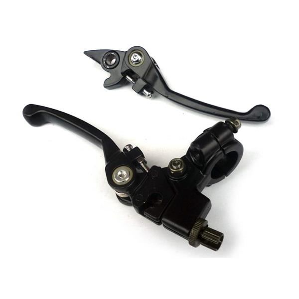 Pit Bike Folding Levers Black