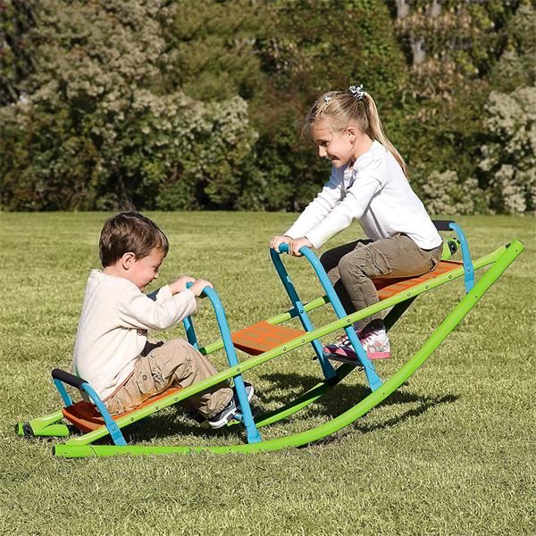 Rocker Seesaw Combines Seesaw & Rocking Chair Motion - Safe & Durable