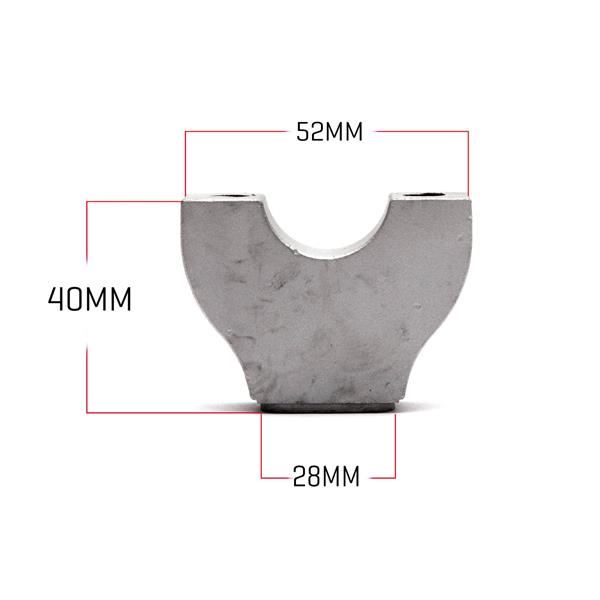 M2R 50R Handlebar Bottom Clamp