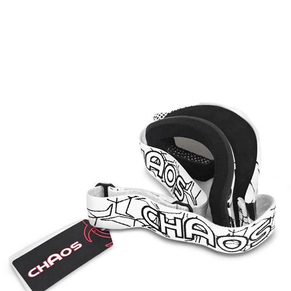 Chaos Kids MX Goggles White/Black