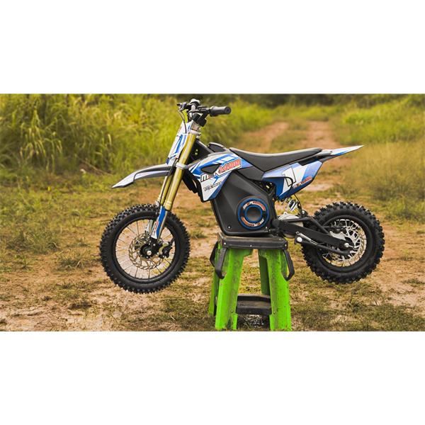 FunBikes MXR 1400w 48v Li 12/10 65cm Blue Kids Electric Dirt Bike 2025