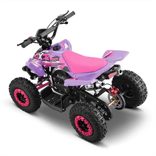 FunBikes Toxic 50cc Pink Kids Mini Petrol Quad Bike 