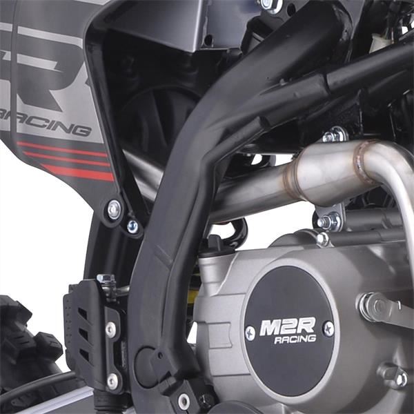 M2R RS-R 125 125cc 17/14 86cm Black/Grey Dirt Bike