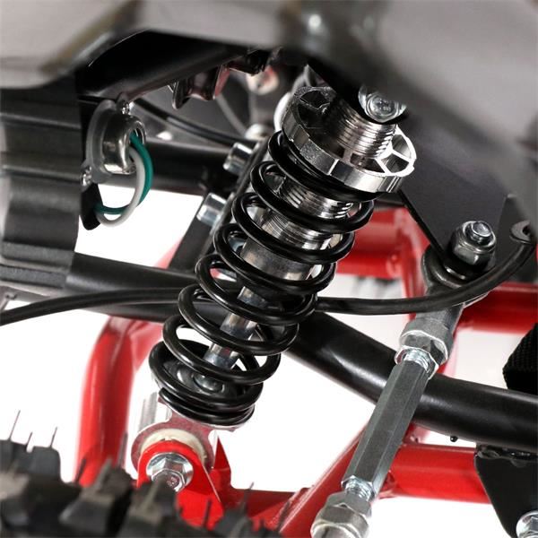 FunBikes Toxic 800w Black Red Kids Electric Mini Quad Bike