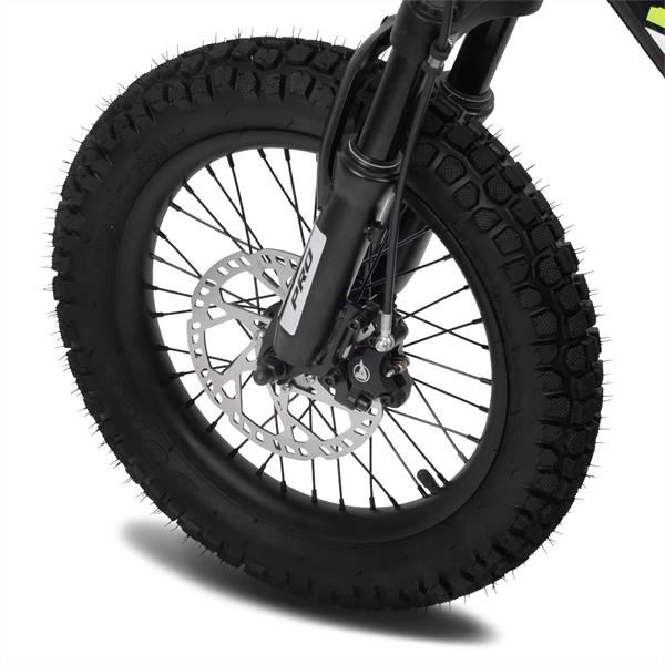 Amped A16 Pro 400w 36v 5ah Li Black Kids Electric Balance Bike