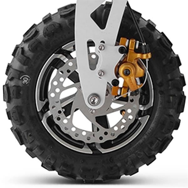 Chaos 48v 1600w Hub Drive Off Road White Adult Electric Scooter