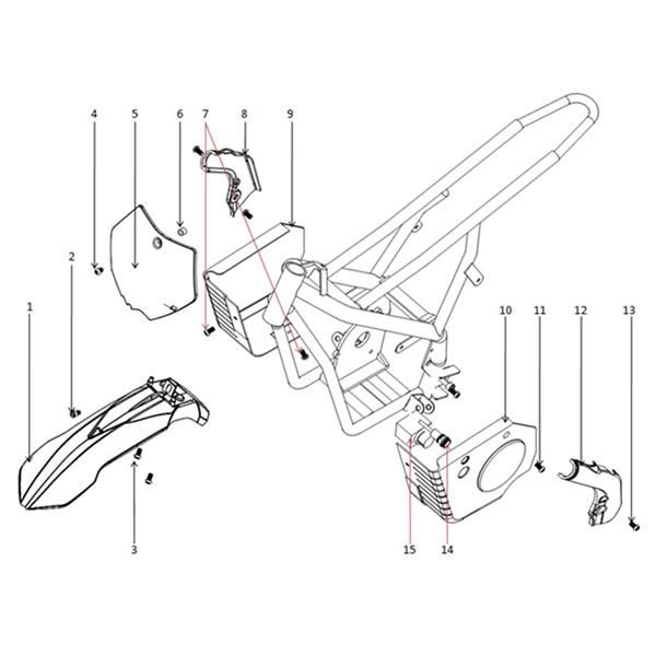 Funbikes Electric MXR Dirt Bike Speed Switch & Key