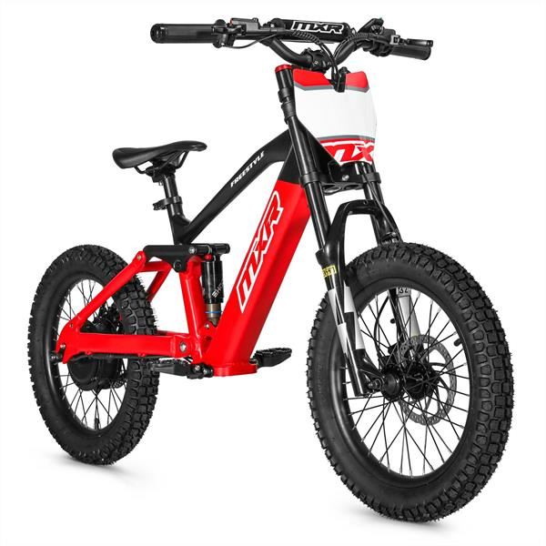 FunBikes MXR Freestyle 18 500w 36v Li 18/18 Red Electric MX Bike