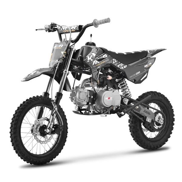 M2R Racing KX110F 110cc 14/12 76cm Grey Semi-Auto Pit Bike 2025 Model