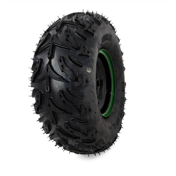 FunBikes Funkart Pro 1000w Electric Go Kart Complete Rear Wheel Green RHS