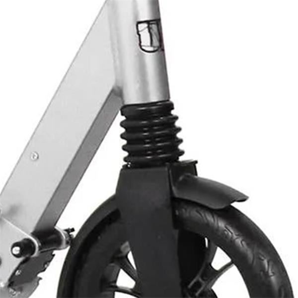 Mashed Up PREMIUM City Commuter 200mm Silver Adjustable Folding Kick Scooter