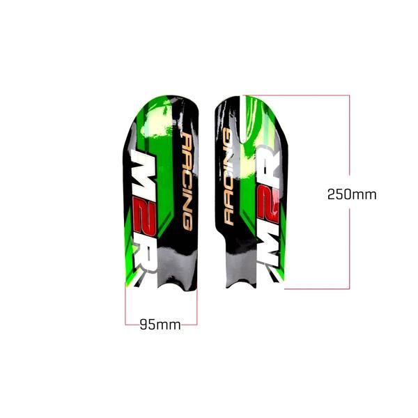M2R KMX140 KMX160 Pit Bike Fork Guard Stickers