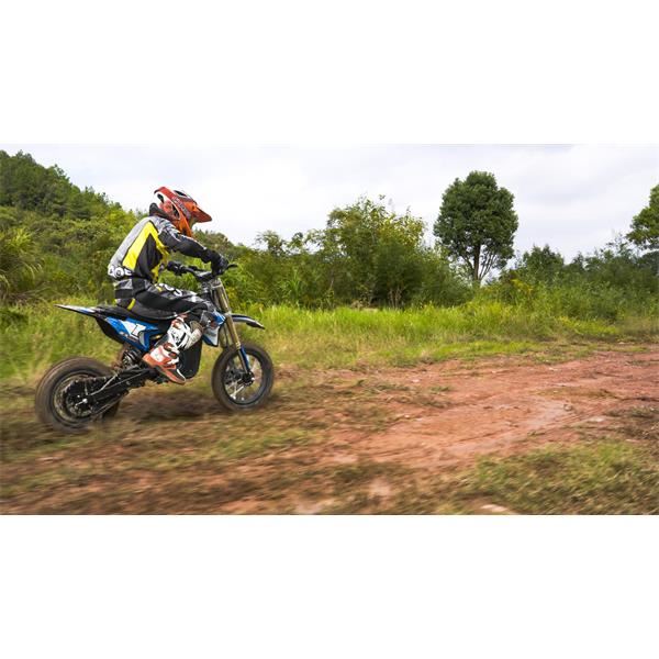 FunBikes MXR 1400w 48v Li 12/10 65cm Green Kids Electric Dirt Bike