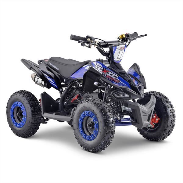 FunBikes Toxic 50cc Blue Kids Petrol Mini Quad Bike