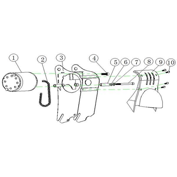 Chaos 1000 Watt Powerboard Scooter Chain 8mm Pitch 82 Link