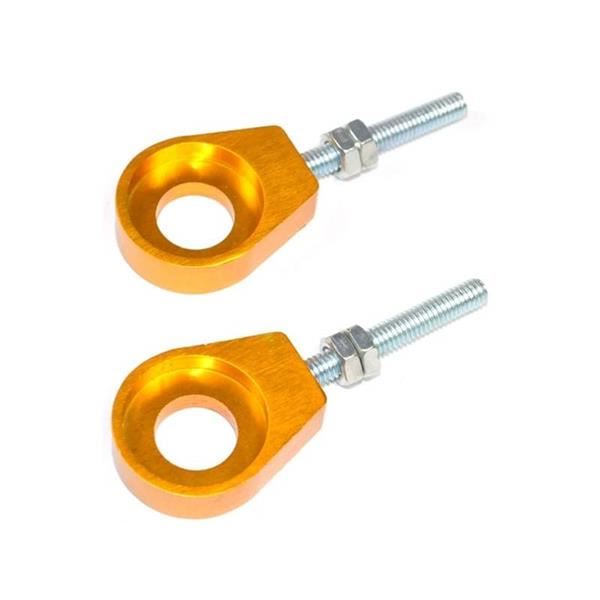 Pit Bike CNC Chain Adjuster 12mm Gold