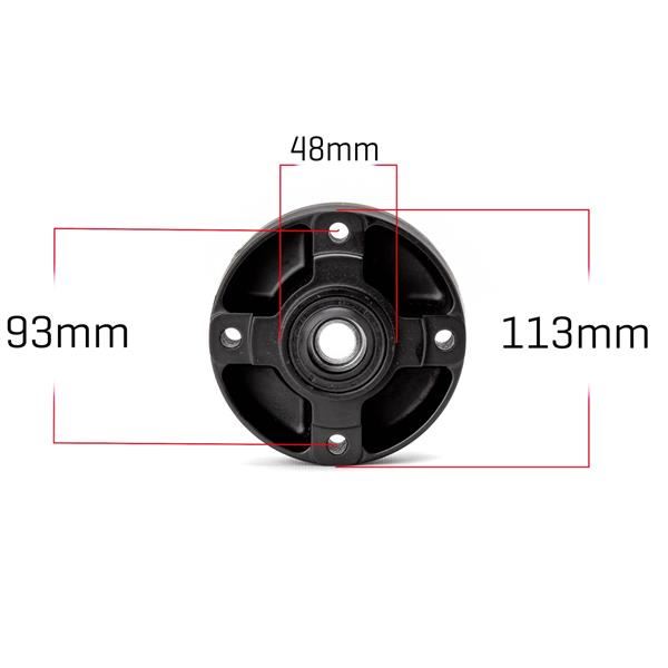 Pit Bike Supermoto 12 Black Mag Wheels KSR Style