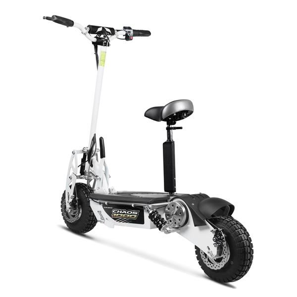 Chaos 1000w 48v SLA Electric Scooter White [IP54]