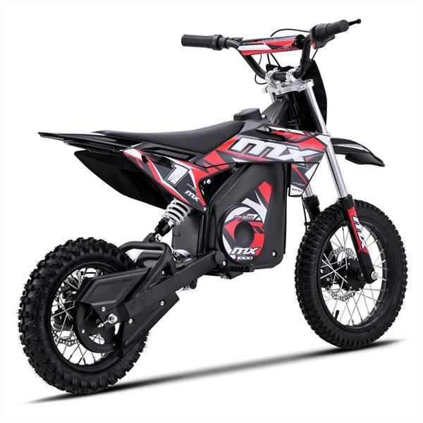 FunBikes MX1000w Red Kids Electric Dirt Bike