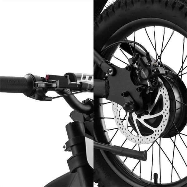 MXR Freestyle 18 350w 36v Li 18/18 Black MX Kids Electric Balance Bike