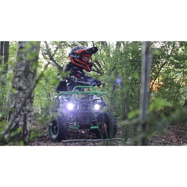 FunBikes Ranger 800w Blue Kids Electric Mini Quad Bike V2