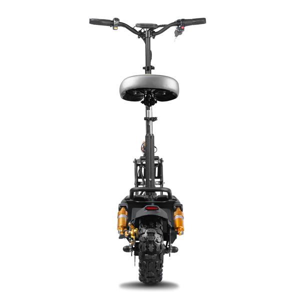 Chaos GT1600 Sport 48v 15.6ah Li Hub Drive Black Off Road Electric Scooter