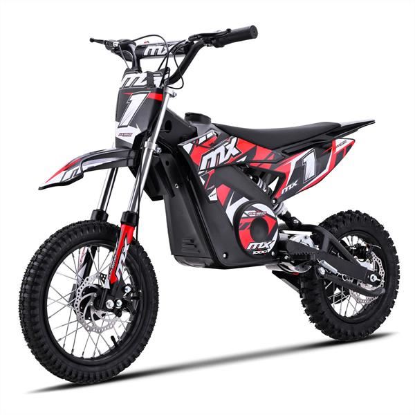 FunBikes MX1000w Red Kids Electric Dirt Bike