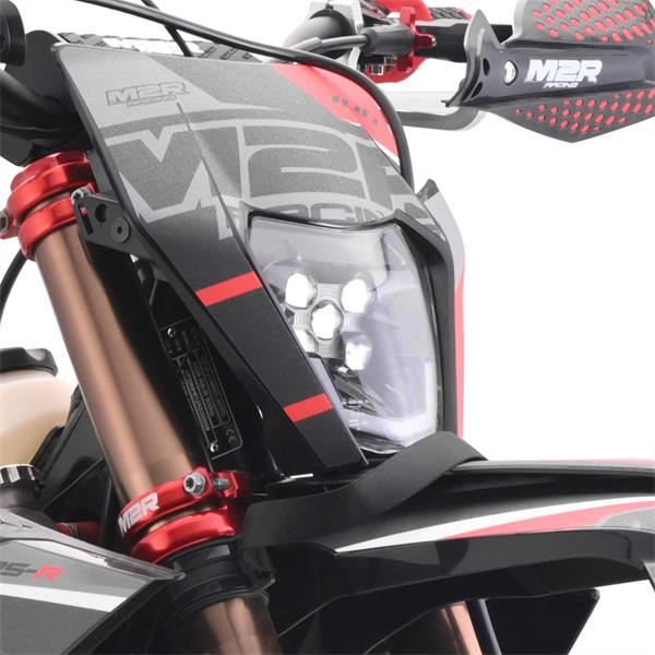M2R RS-R 300 279cc 21/18 94cm Black/Grey Motocross Dirt Bike