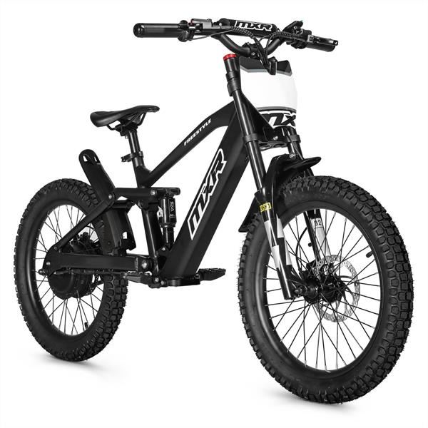 FunBikes MXR Freestyle 20 750w 36v Li 20/20 Black Electric MX Bike