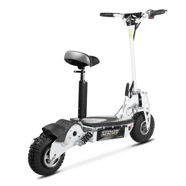 Chaos 1000w 48v SLA Electric Scooter White [IP54]
