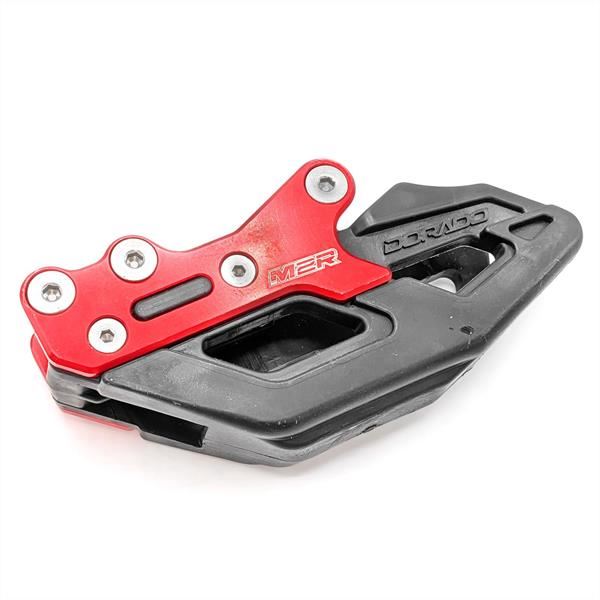 M2R RS-R 125cc/140cc Dirt Bike Chain Guide Black/Red