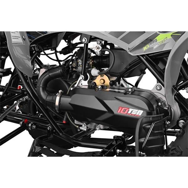 10Ten RXR 180cc Grey/Green Adult Petrol Quad Bike