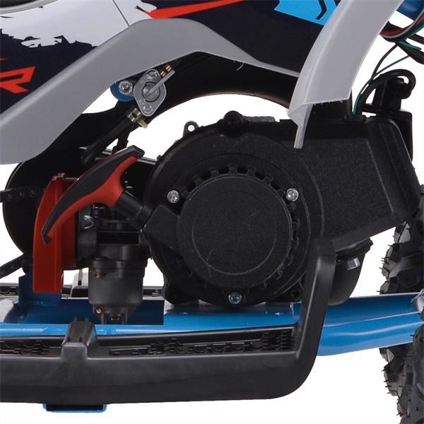 FunBikes Ranger 50cc Blue Kids Petrol Mini Quad Bike V2