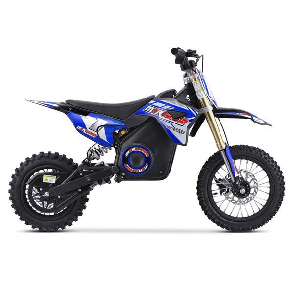 FunBikes MXR 61cm 1300w Blue Electric Kids Mini Dirt Motorbike