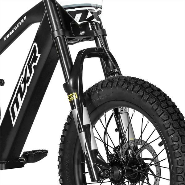 FunBikes MXR Freestyle 18 500w 36v Li 18/18 Black Electric MX Bike