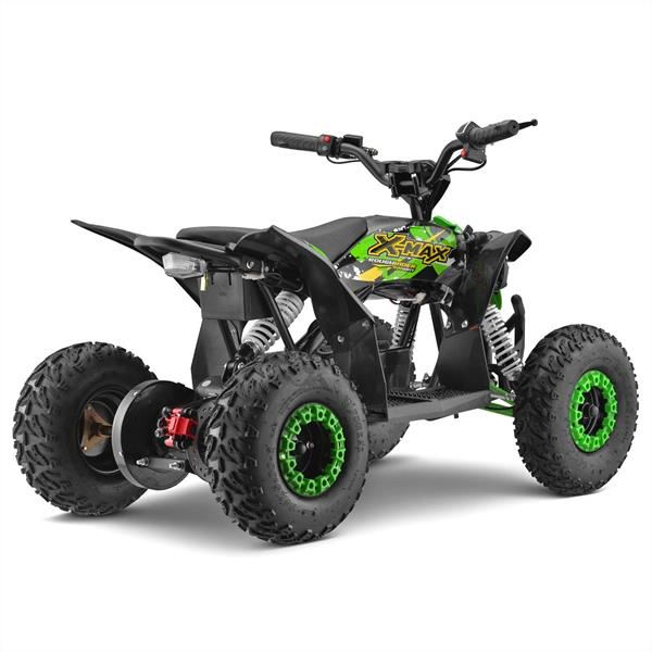 FunBikes X-Max Roughrider 1500w Lithium Electric Green Junior Quad Bike