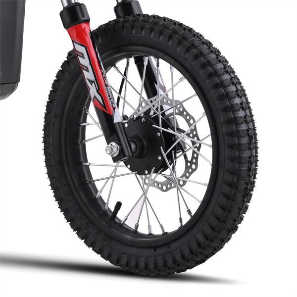 FunBikes MX1000 1000w 36v 62cm Lithium Red Electric Kids Dirt Bike