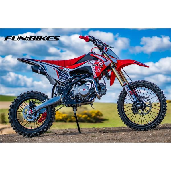 M2R RF140 S2 140cc 17/14 86cm Red Dirt Bike