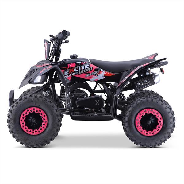 Excite 50cc Pink Kids 2023 Premium Mini Quad Bike