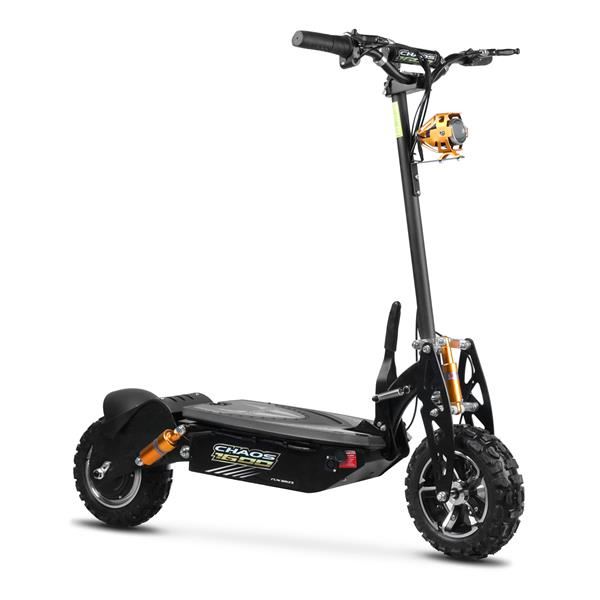 Chaos 1600w 48v SLA Hub Drive Black Off Road Electric Scooter