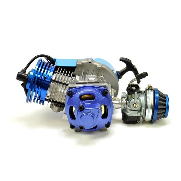 Mini Moto, Quad, Motard, Dirt Bike 50cc Race Engine Blue