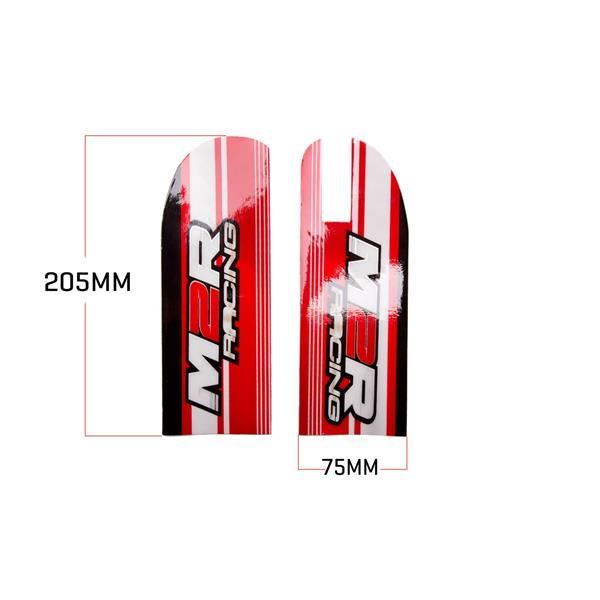 M2R RF125 RF140 RF160 Pit Bike Fork Guard Stickers