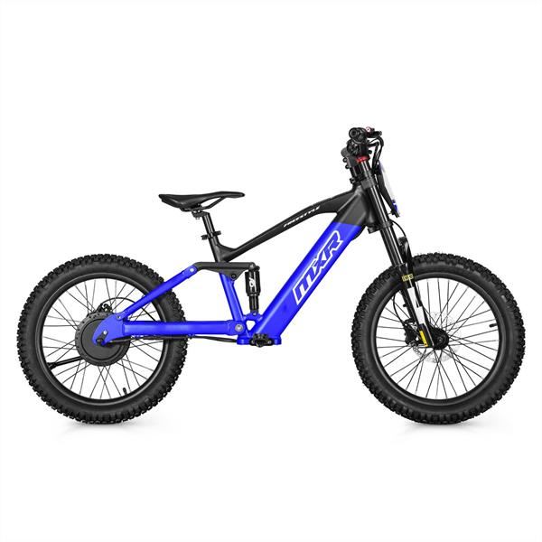 FunBikes MXR Freestyle 20 750w 36v Li 20/20 Blue Electric MX Bike